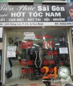 Tiệm Hớt Tóc Nam Đẹp Quận Tân Bình